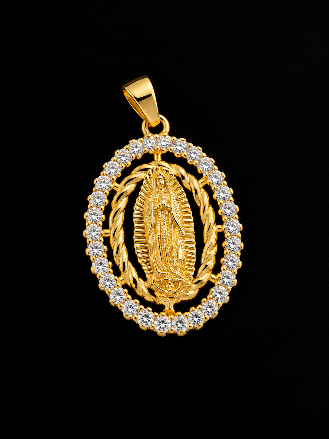 Virgen con Brillo